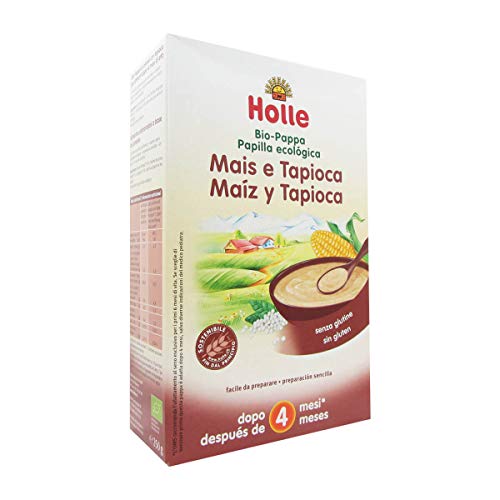 Holle Bio Papa De Maíz Y Tapioca 4m + 250g