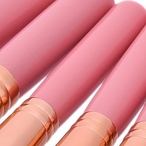 Hosaire 12 Piezas Pincel de Maquillaje de Belleza Profesional compone el Cepillo de Rose de Color Cepillo cosmético del Maquillaje de la Cara del Cepillo