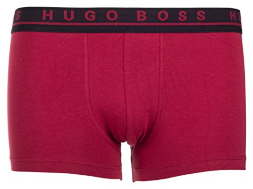 Hugo Boss 50238499 - Bóxer para hombre, Negro/Azul/Rojo, M, paquete de 3