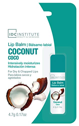 IDC INSTITUTE, Bálsamo labial, Color Blanco - 4.7 gr. 12 unidades por caja