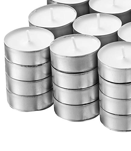 Ikea TILLVARO - Velas de té (200 unidades), color blanco