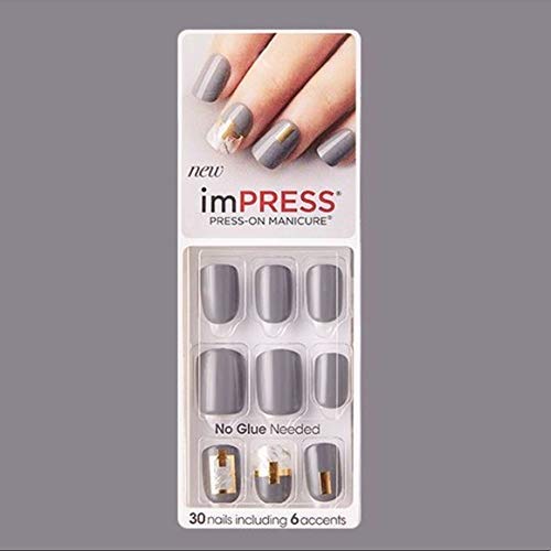 Impress Press-On Manicure Ultra Gel Shine - Ecstatic Cling (BIP100)