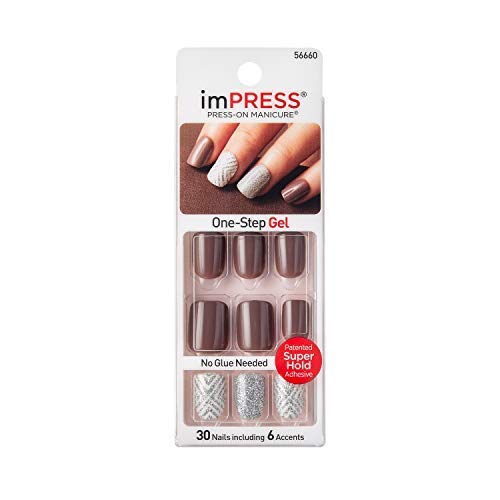 Impress Press-On Manicure Ultra Gel Shine - Ecstatic Cling (BIP100)