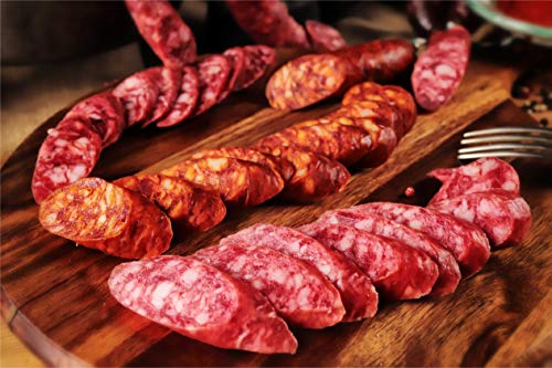 Industrias Cárnicas Santa Elena - Chorizo de Ciervo elaborado en Teruel - Certificado Calidad Rural - Receta Artesanal - 220g