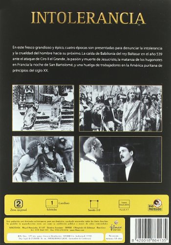 Intolerancia [DVD]