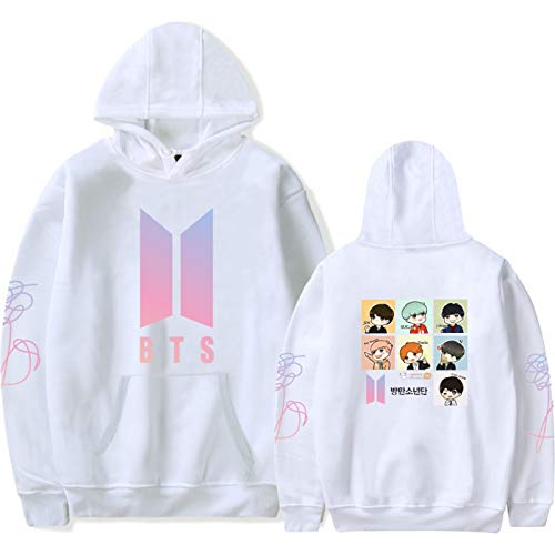 INVER&YANG Unisex Love Yourself 承 Her Sudadera con Capucha Bangtan Boys BTS Jimin J-Hope V Jung Kook Suga