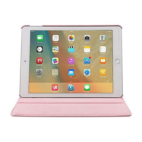 iPad Mini 4 caso con Stand, inorton delgado Ligera Protectora Caso, iPad Mini 4 7.9 Inch 360 grado rotatecase con protector de pantalla