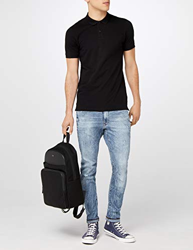 Jack & Jones  Jjebasic Polo SS Noos - Camiseta para Hombre, Negro , Talla XXL