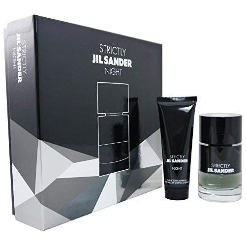 Jil Sander, juego de perfume Strictly Night Homme (perfume y gel de ducha)