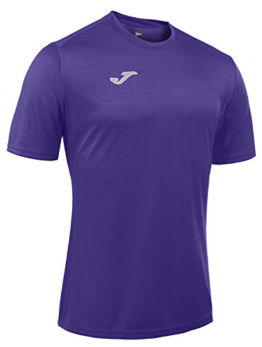 Joma Campus II Camiseta de Juego Manga Corta, Hombre, Violeta, 4XS-3XS