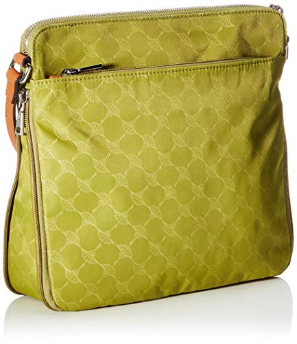 Joop! Lola, Bolso bandolera (cremallera para Mujer, Verde, 25x24x7