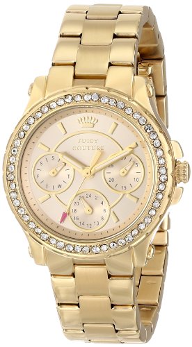 Juicy Couture 1901105 Pedigree Multi-Eye Crystal Bisel Watch para Mujer