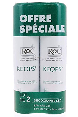 KEOPS DUO DEO SPRAY SEC LOT DE