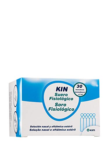 KIN SUERO FISIOLOGICO 5ML 30 U, Negro, Estándar