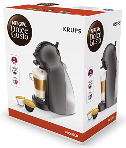 Krups KP100B Cafetera Dolce Gusto y NESCAFÉ Dolce Gusto Café BONKA, Pack de 3 x 16 Cápsulas