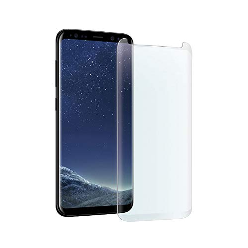 KSTORE365 Cristal Templado Samsung S9, Protector de Pantalla Samsung Galaxy S9 Vidrio Templado con [Kit UV] [3D Curvo] para Samsung Galaxy S9