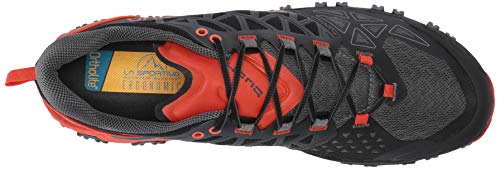 La Sportiva Bushido II - Zapatillas de running para hombre, Negro (Carbono/mandarina.), 44/45 EU