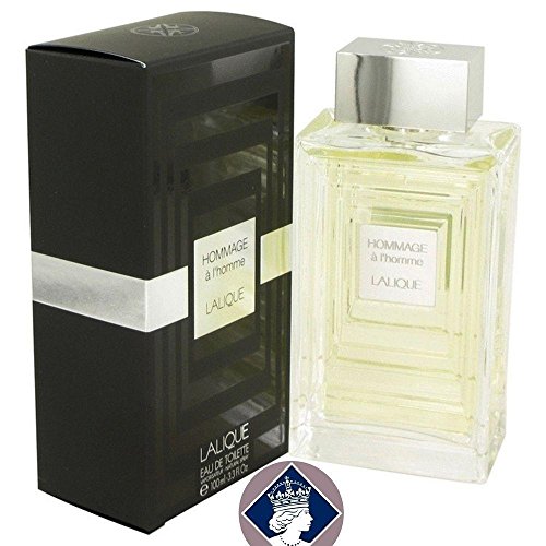 Lalique Hommage A L'homme 100ml/3.3oz Eau De Toilette Spray EDT Cologne for Men