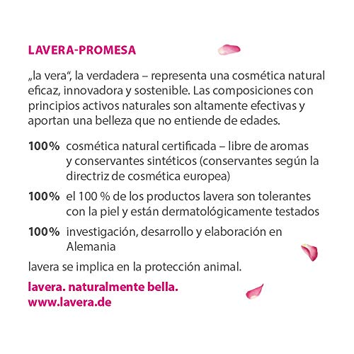 Lavera Illuminating Eye Cream - Crema Contorno de Ojos - Iluminadora Extracto de perlas & cafeina bio cuidado facial biológico - cosméticos naturales 100% certificados - 15 ml