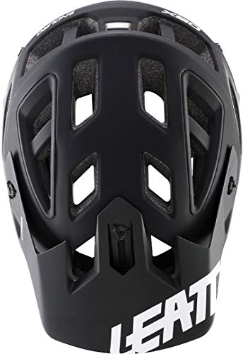 Leatt DBX 3.0 Enduro V2 Casco Mixto, Color Blanco y Negro, tamaño 55-59 cm