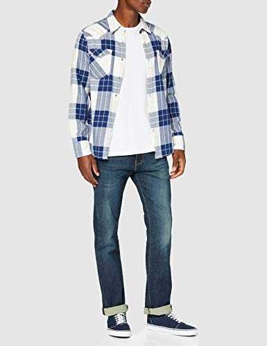 Levi's Barstow Western Standard Camisa, Estampado francés, L para Hombre