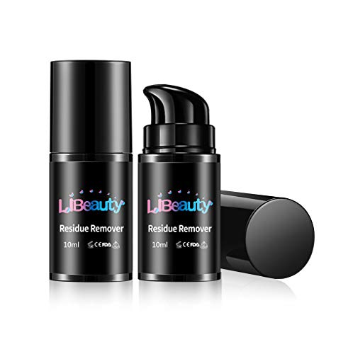 Libeauty Lash Lift Kit Airless Pump Bottles Kit de permanente de pestañas Lifting de pestañas profesional rápido con herramientas enteras Bricolaje en casa(Residue Remover)