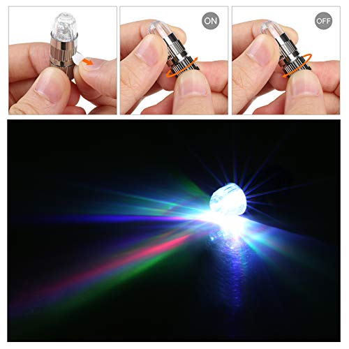 LIHAO 30 Mini LED Bombillas Luz Coloridas Led Mini Globo Luces para Linterna de Papel Decorativas Fiesta Boda