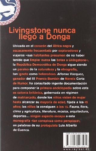 Livingstone Nunca Llego A Donga (BREVIARIOS DE REY LEAR)