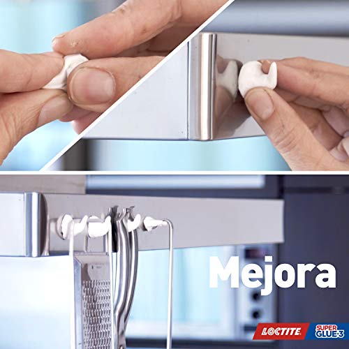 Loctite Kintsuglue, masilla flexible negra para reparar, reconstruir y proteger objetos, masilla adhesiva moldeable, adhesivo impermeable y removible, 3 x 5 g