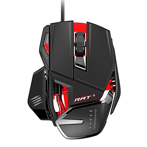 Mad Catz RAT 4 Ratón Óptico Gaming (PC)