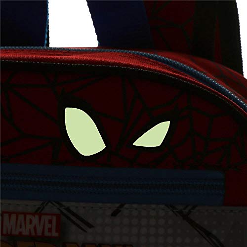 Marvel Spiderman Red Mochila Preescolar, Rojo