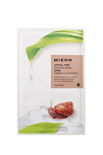 Mascarilla facial MIZON JOYFUL TIME ESSENCE mucina de caracol