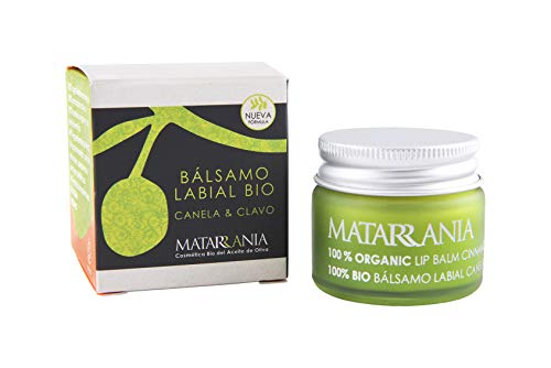 Matarrania - Bálsamo Labial de Canela y Clavo Bio Matarrania, 15g