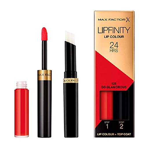 Max Factor Pack Lipfinity Classic Pintalabios, Tonos: 110 Passionate + 016 Glowing + 125 So Glamourous