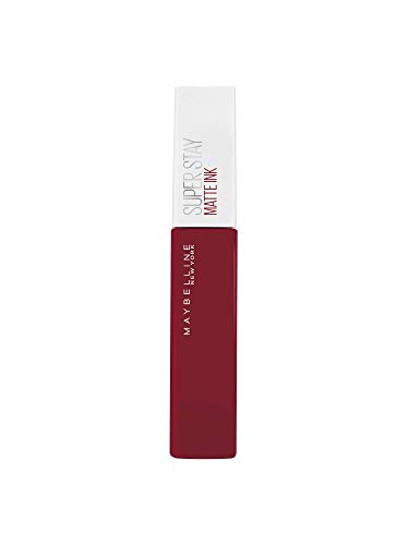 Maybelline New York - Cofre 8 tonos superstay matte ink, pintalabios mate larga duración, color rojos y rosas, 680 ml