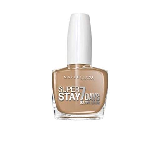 Maybelline New York esmalte efecto gel, Superstay 7 Days, colección unnude Dai tonos pastel, 897 Driver, 3 paquetes