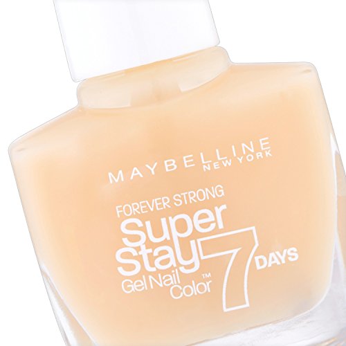 Maybelline New York Make-up superstay nailpolish Forever Strong 7 Days acabado Gel Esmalte de Uñas/lacado color con Ultra Fuerte sujeción sin lámpara UV en enriquecidos Azul Oscuro, 1 x 10 ml