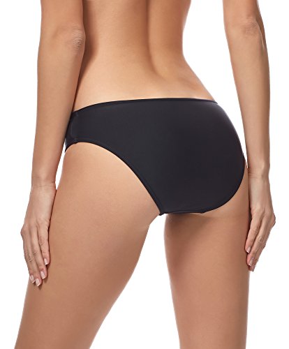 Merry Style Bragas Braguitas de Bikini Parte de Abajo Bikini Trajes de Baño Mujer MSVR1 (Negro (9240), 40)