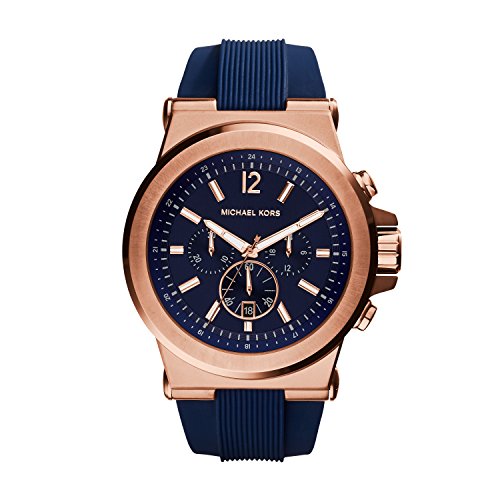 Michael Kors Reloj Cronógrafo para Hombre de Cuarzo con Correa en Silicona MK8295