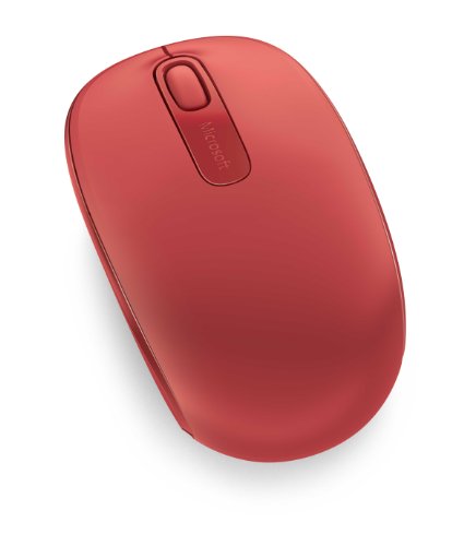 Microsoft – Wireless Mobile Mouse 1850 Rojo