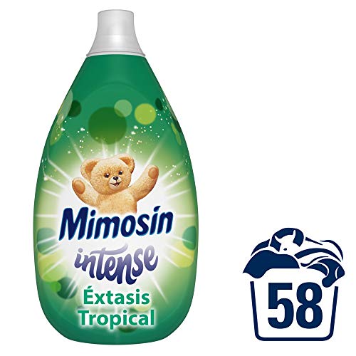 Mimosín Intense Extasis Tropical Suavizante Concentrado para 58 Lavados - Paquete de 6 Suavizantes