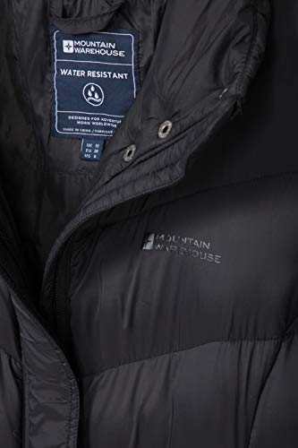 Mountain Warehouse Chaqueta Acolchada para Mujeres Alexa Negro 42