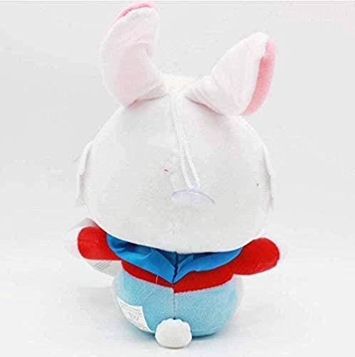 N-L Alicia en el país de Las Maravillas 2 muñecos de Peluche de 20 cm Alice Cheshire Gato Conejo Blanco Suave Juguete de Felpa para niños Regalos Regalos