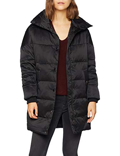 Naf Naf JHNK9 Abrigo, Noir (Noir 625), 40 para Mujer