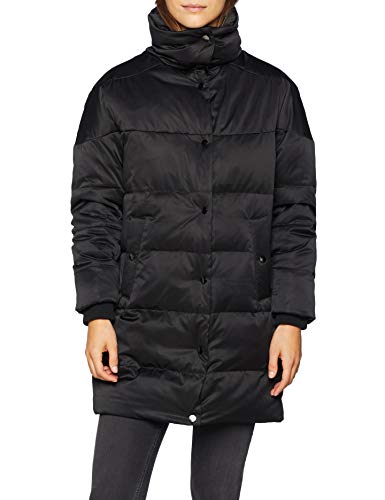 Naf Naf JHNK9 Abrigo, Noir (Noir 625), 40 para Mujer