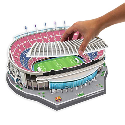 NANOSTAD Estadio Camp NOU (FC Barcelona) Puzzle 3D (Producto Oficial Licenciado)