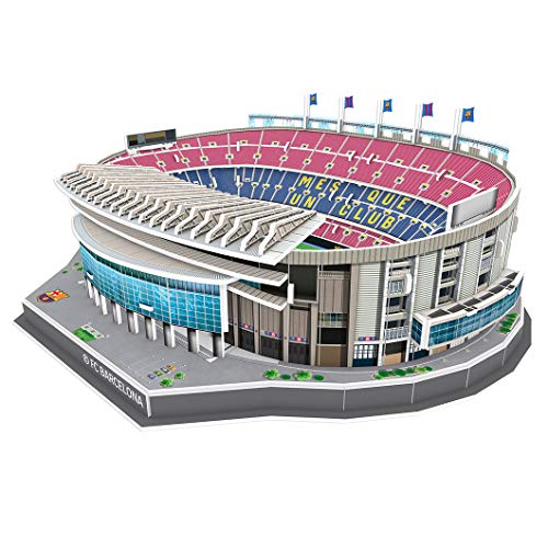 NANOSTAD Estadio Camp NOU (FC Barcelona) Puzzle 3D (Producto Oficial Licenciado)