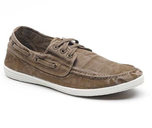 Natural World Eco Nautico 303E Calzado Hombre Entrega 24 Horas Calzado Ecológico Zapatillas Hombre 100% EcoFriendly Natural World 303 E Natural World Hombre Hecho en España (45 EU, Cafe Grano)