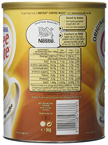 Nestle Coffee Mate - 1kg Tin