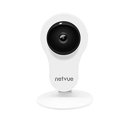 NETVUE Cámara IP 720p de Alta Definición, WiFi Cámara de Seguridad para Domicilio con Audio de Dos Vías, Detección Inteligente de Movimiento, Cámara de Visión Nocturna